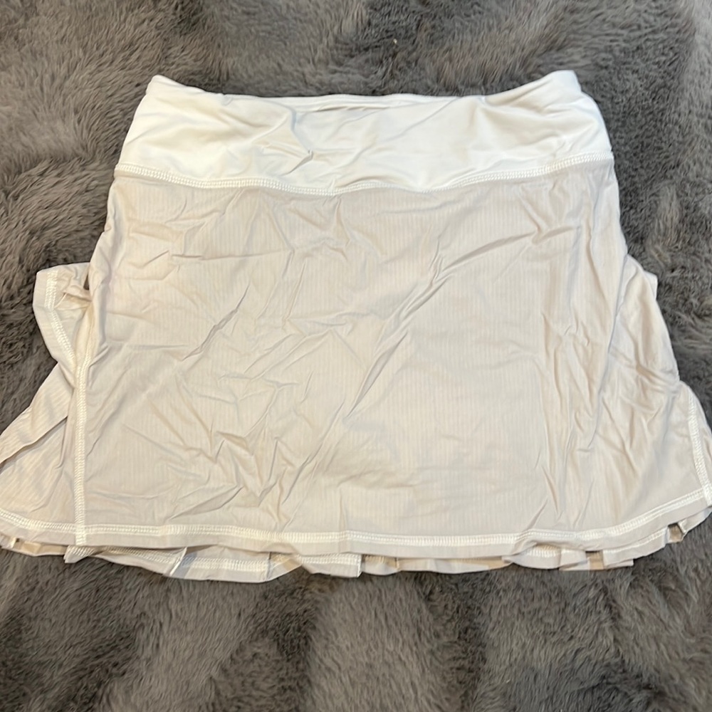 Grey Lululemon Ruffle Skirt